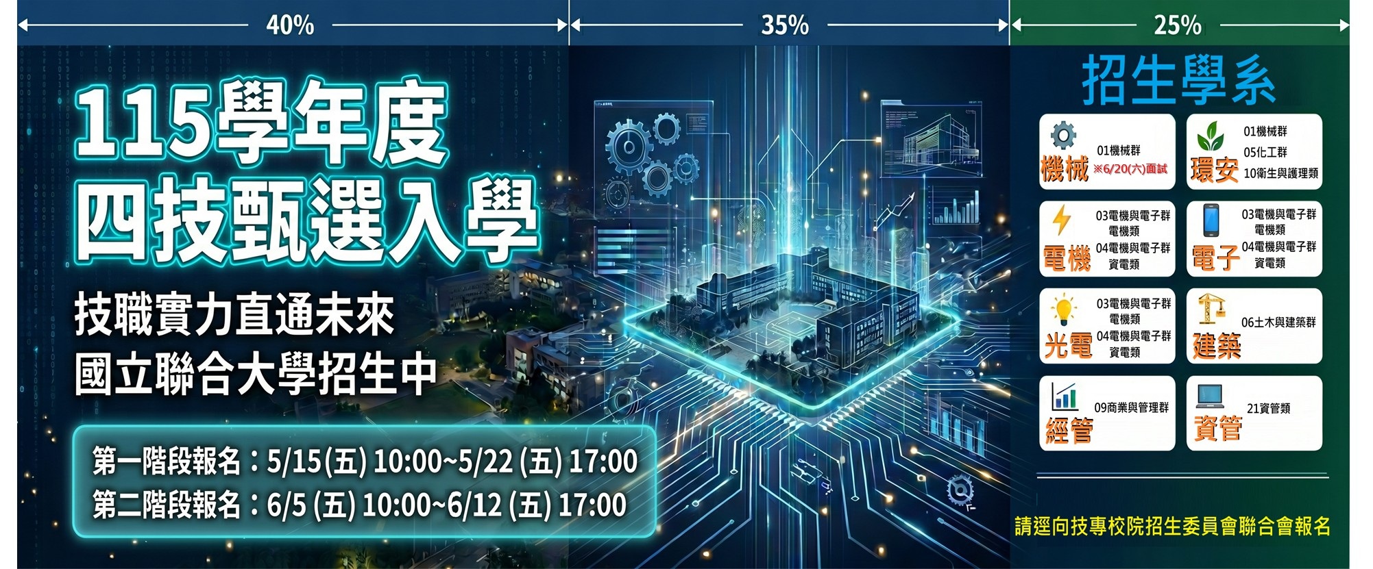 Link to 四技甄選